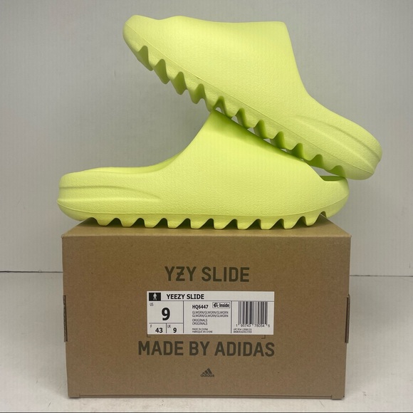 Yeezy Other - Adidas Yeezy Slide “Green Glow” NEW 2022
